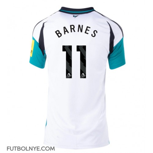 Camiseta Newcastle United Harvey Barnes #11 Visitante Equipación para mujer 2024-25 manga corta